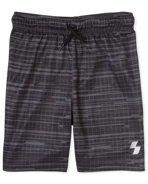 Children’s Place Boys Mix And Match Print Performance Basketball Shorts