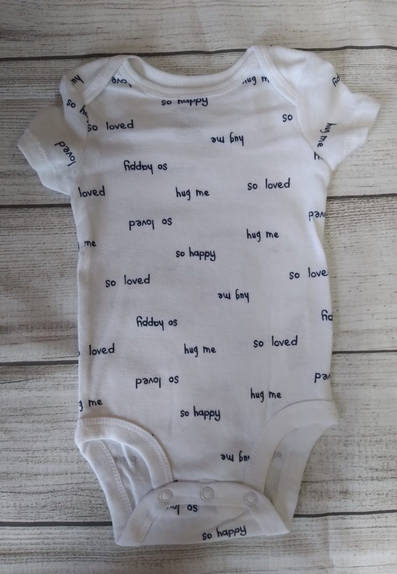 Carter’s Baby Boy Onesie – So Loved