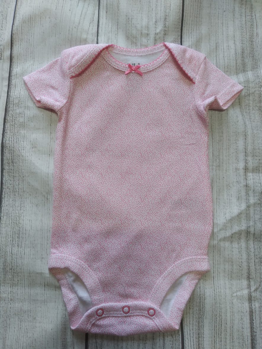 Carter’s Baby Girl Onesie – Pink Polka Dot