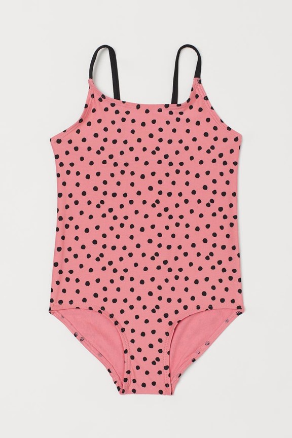 H M Toddler Youth Girls Swim Wear Pink Polka Dot IBIS Kids