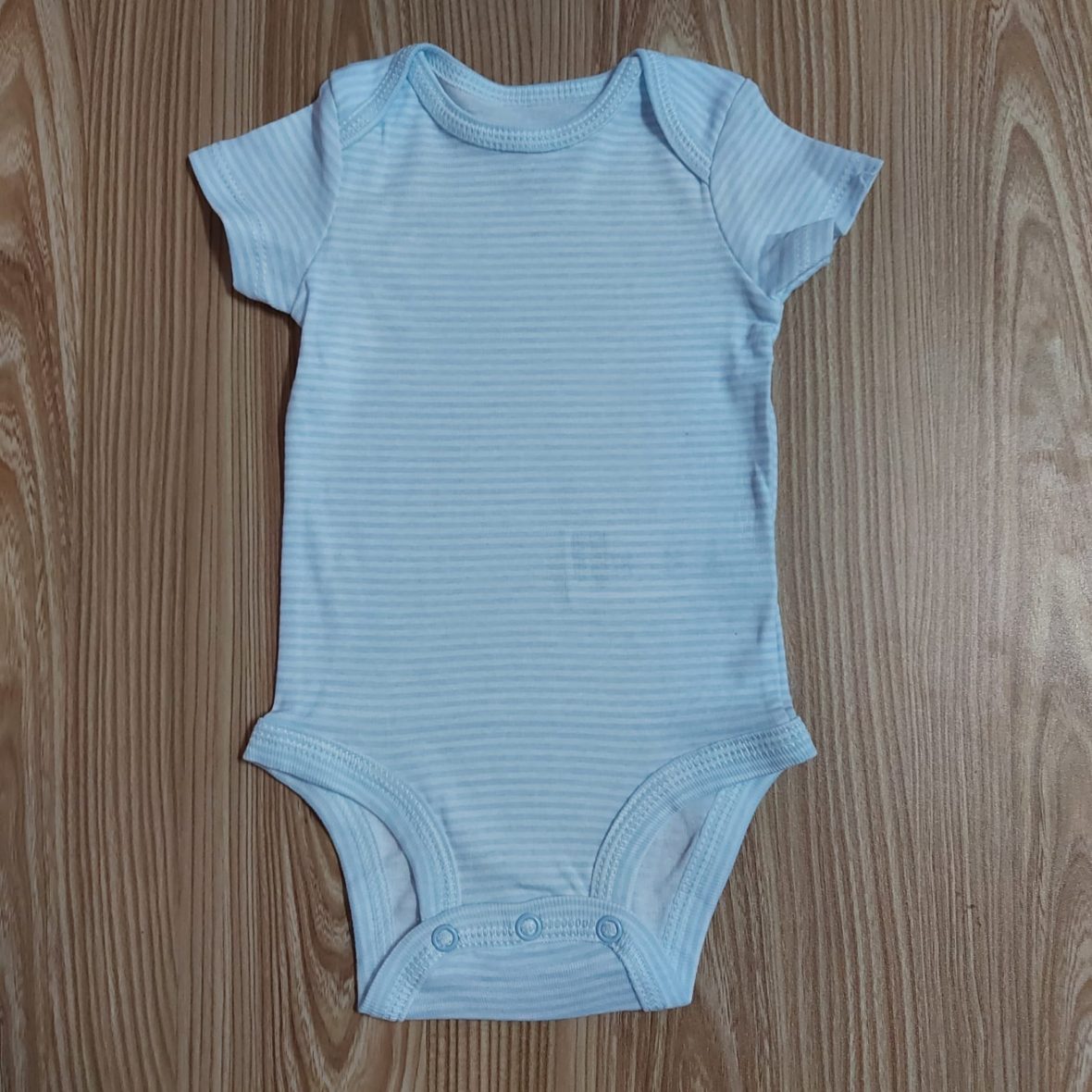 Simple Joy By Carter’s Baby Boy Onesie – Baby Blue/Stripe