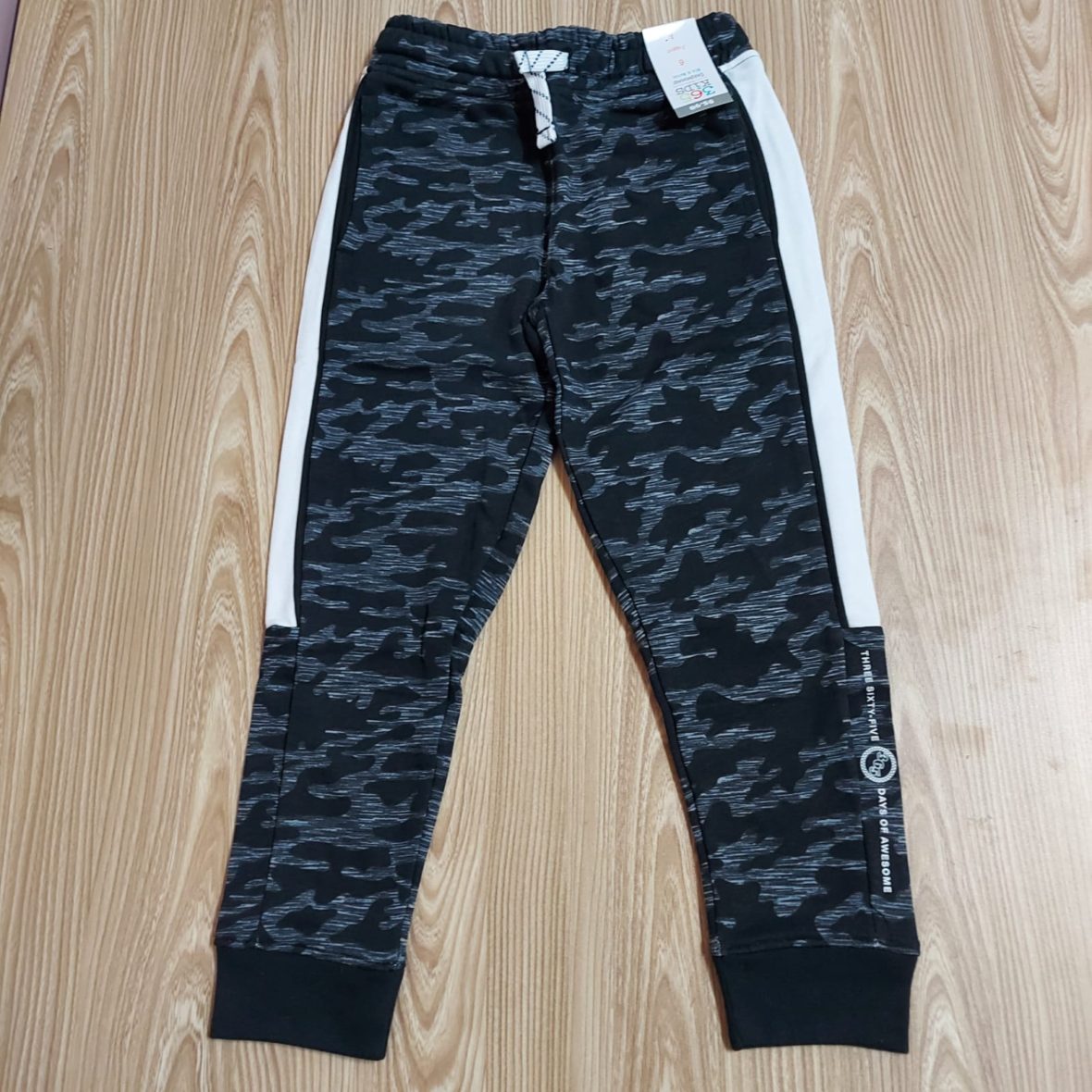 365 Kids Garanimals Boys Joggers – Black