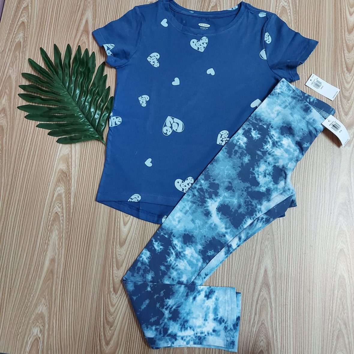 Old Navy Girls Blue Tie Dye 2 – Piece Set