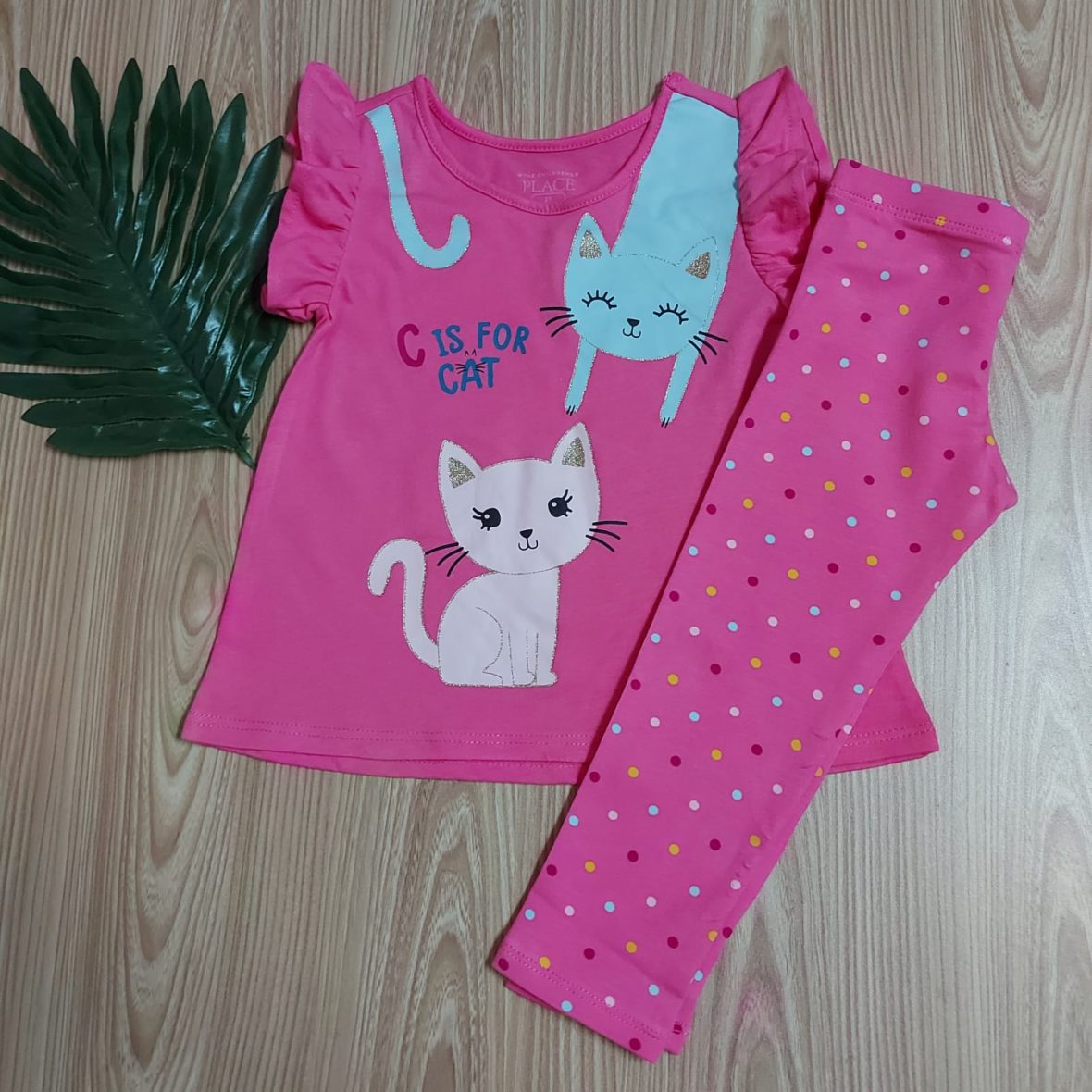 Children’s Place Toddler Girls Cat 2- Piece Set