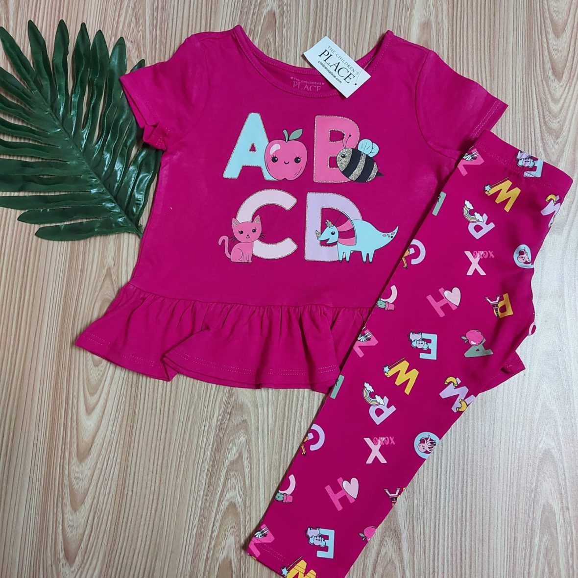 Children’s Place Toddler Girls ABCD 2-Piece Set