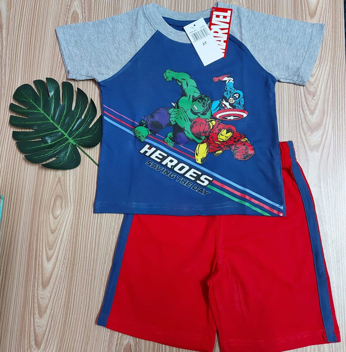 Marvel Superheroes Toddler Boy 2pc T-shirt & Shorts Set