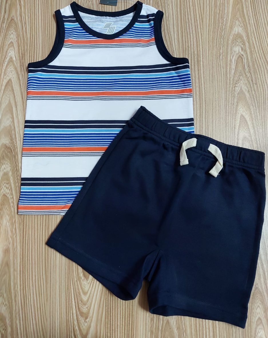 Children’s Place Toddler Boy Striped Shorts Set