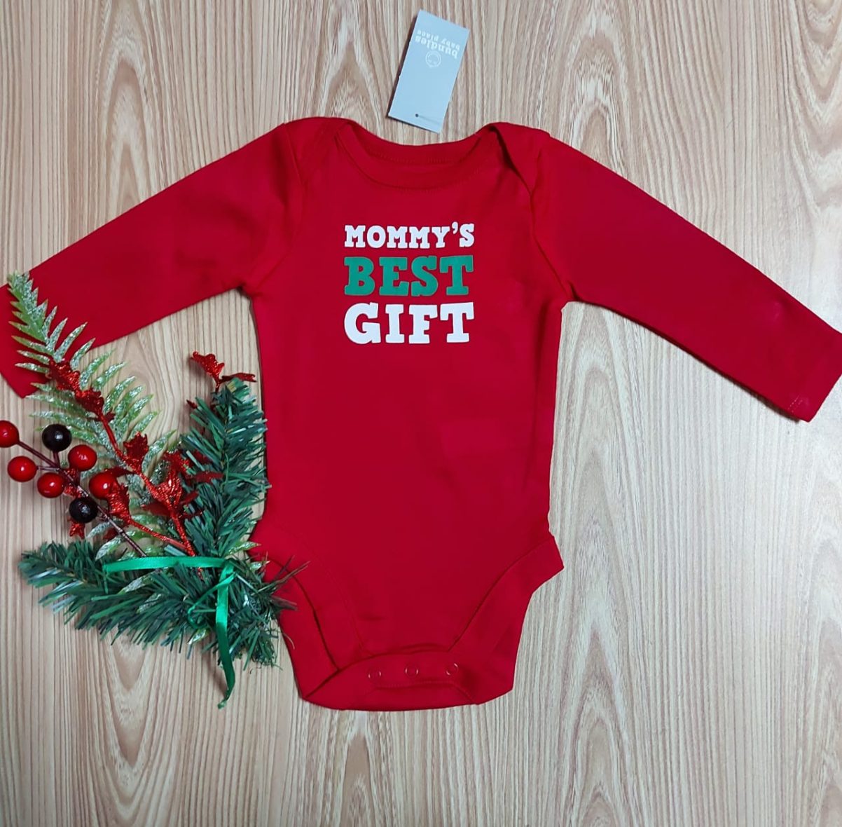 Children’s Place Baby Unisex Christmas Onesie – Mommy’s Best Gift