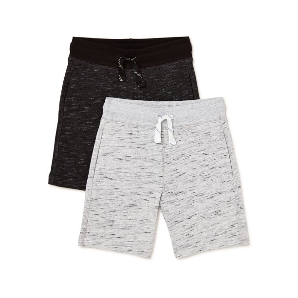 The Children's Place Boys' Baby and Toddler Marled French Terry Shorts 