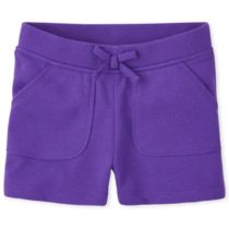 TCP Girls French terry shorts purple