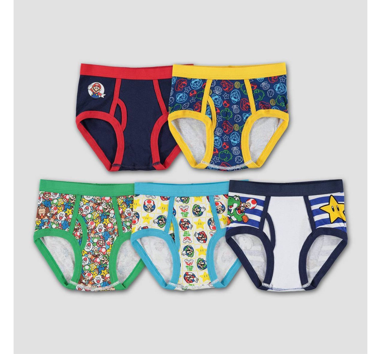 Mario’s Boys 5 Pack Underwear