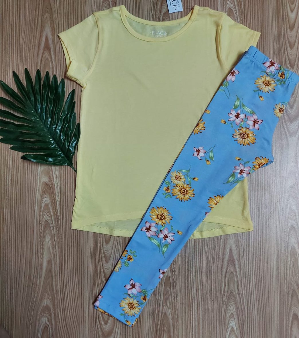 Children’s Place Girls Sunflower Set