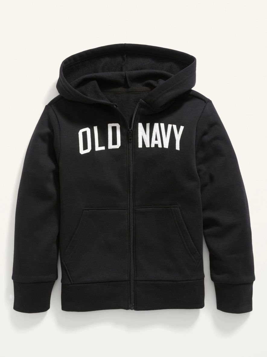 Old Navy Gender Neutral Logo Zip Hoodie