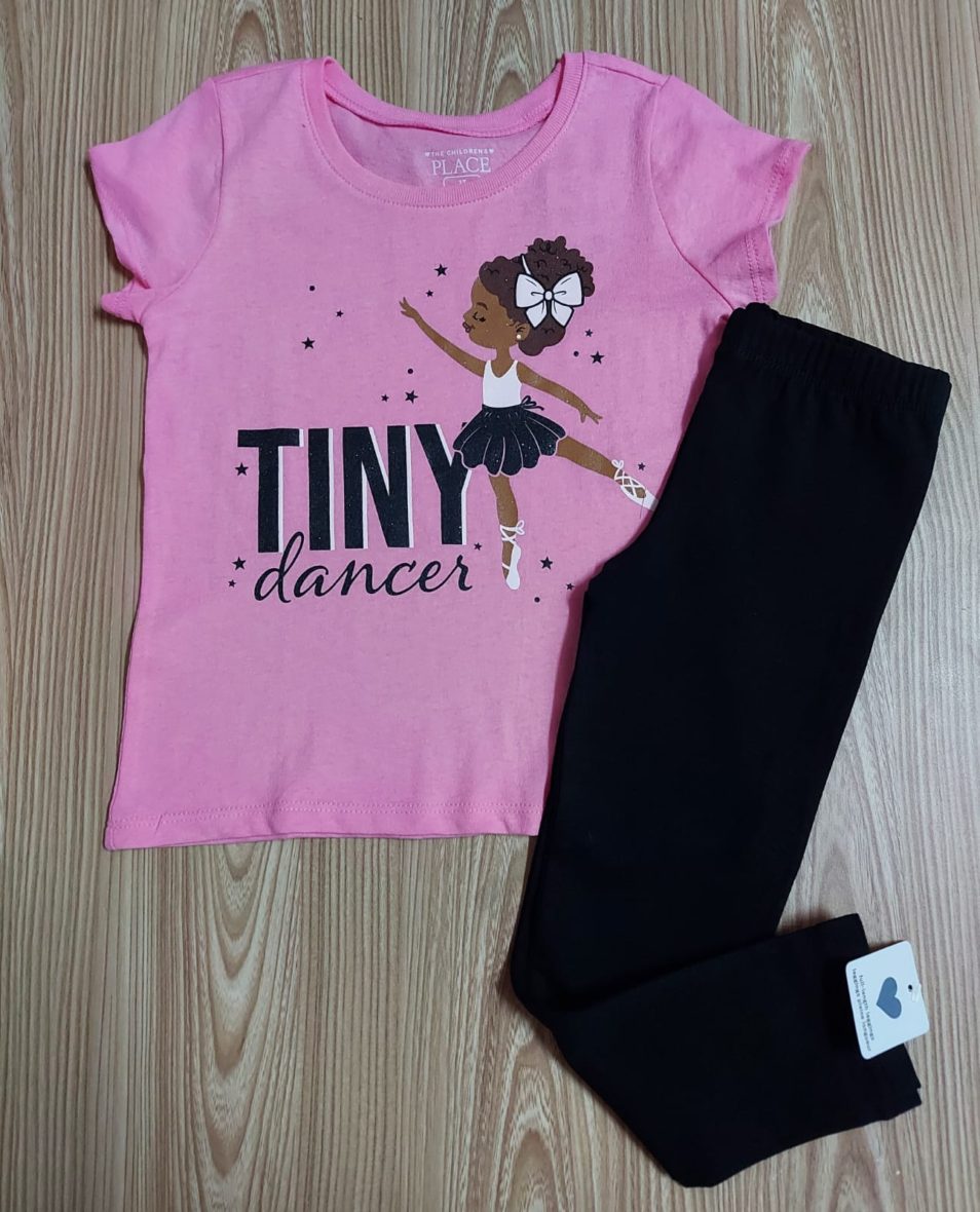 Children’s Place Baby & Toddler Girl Dance Tee & Leggings 2 – Piece Set