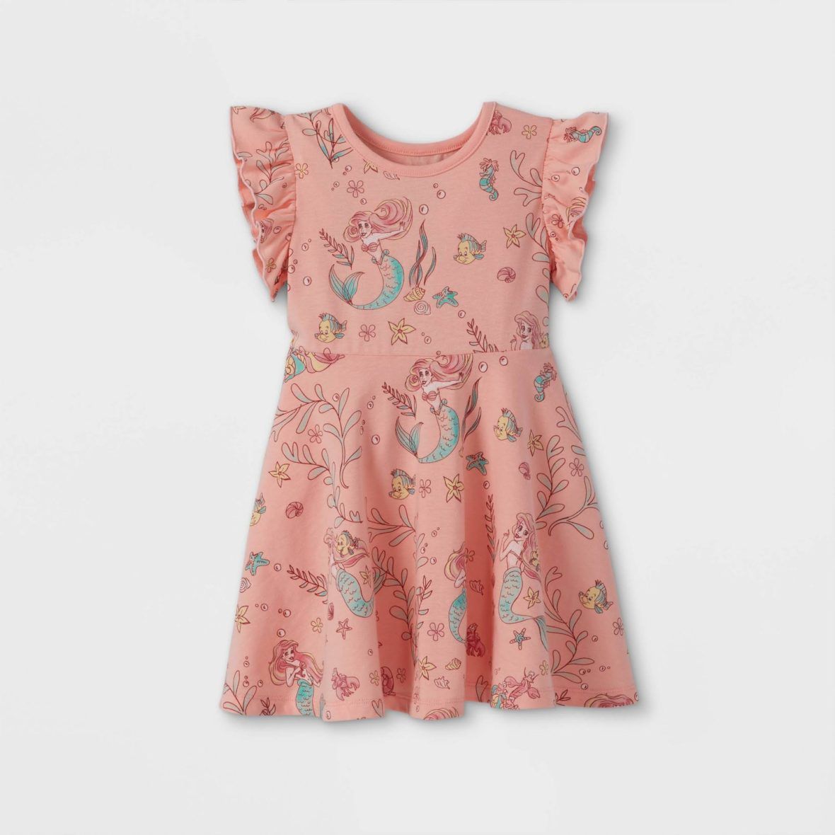 Little Mermaid Toddler Girls Dresses