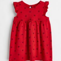 H & M red polka dot dress