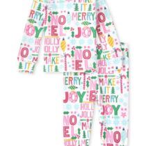 TCP Toddler baby girls and toddler girls make it merry snug fit cotton pjs