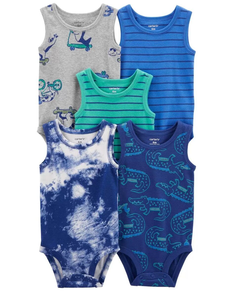 Carter’s Baby Boys Tank Original Onesie – Choose 1  (Sold Individually)