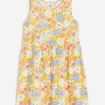 H & M Girls Yellow Floral Dress