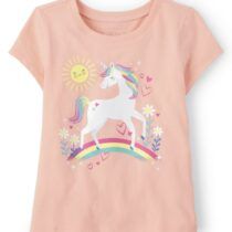 TCP toddler girl rainbow unicorn graphic tee