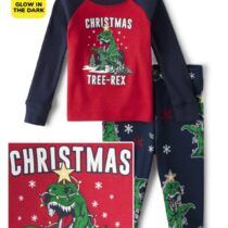 TCP toddler boys dino xmas pjs