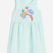 H & M bird dress