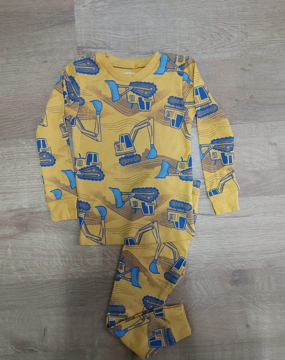Carter’s Toddler Boys Just One For You 2 – Piece Pajamas – Yellow