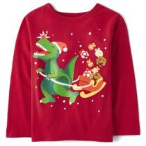 Tcp toddler boys dino santa tee