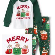 tcp unisex kids merry everything pajamas