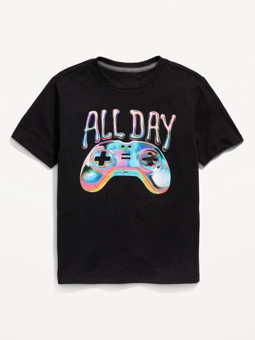 Old Navy Boys Gamer All Day Graphic Tee
