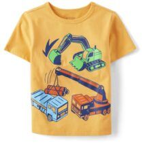 Children's Place toddler construction vehicle tee