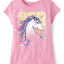 TCP girls pink unicorn graphic tee