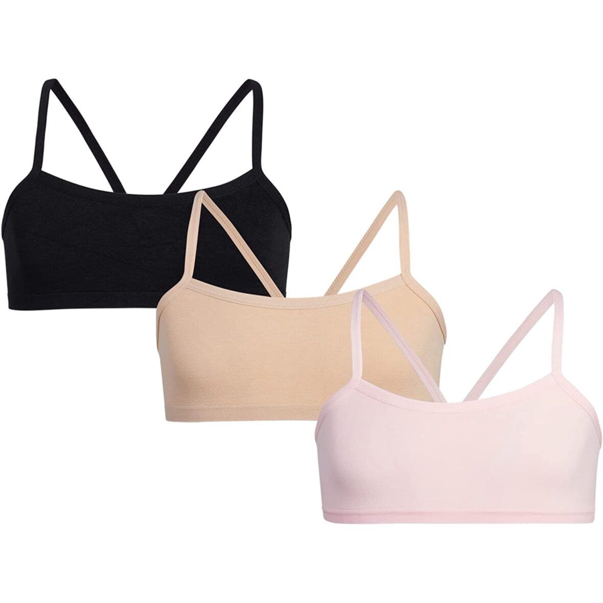 Rene Rofe Girls Training Bra 3 – Pack