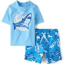 tcp toddler boys shark swimwear