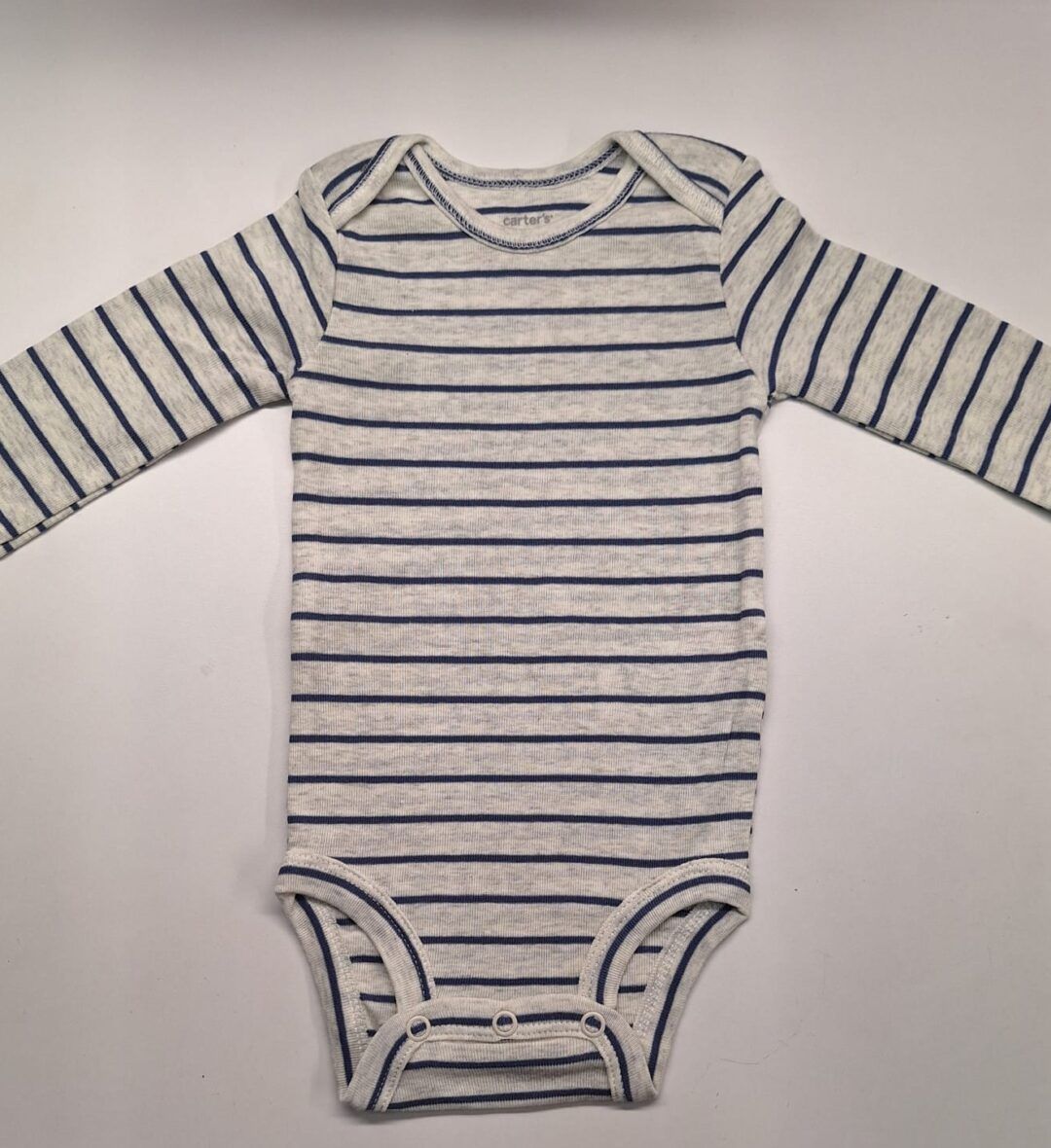 Carter’s Baby Boy Long Sleeve Bodysuit – Stripe