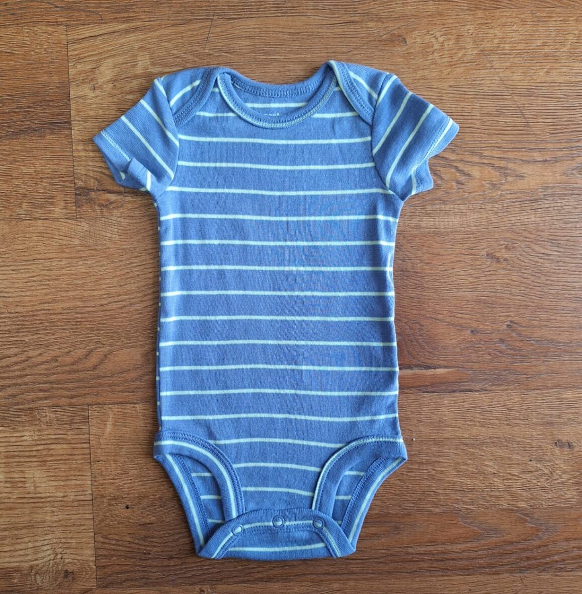 Carter’s Baby Boy Short Sleeve Bodysuit – Stripe