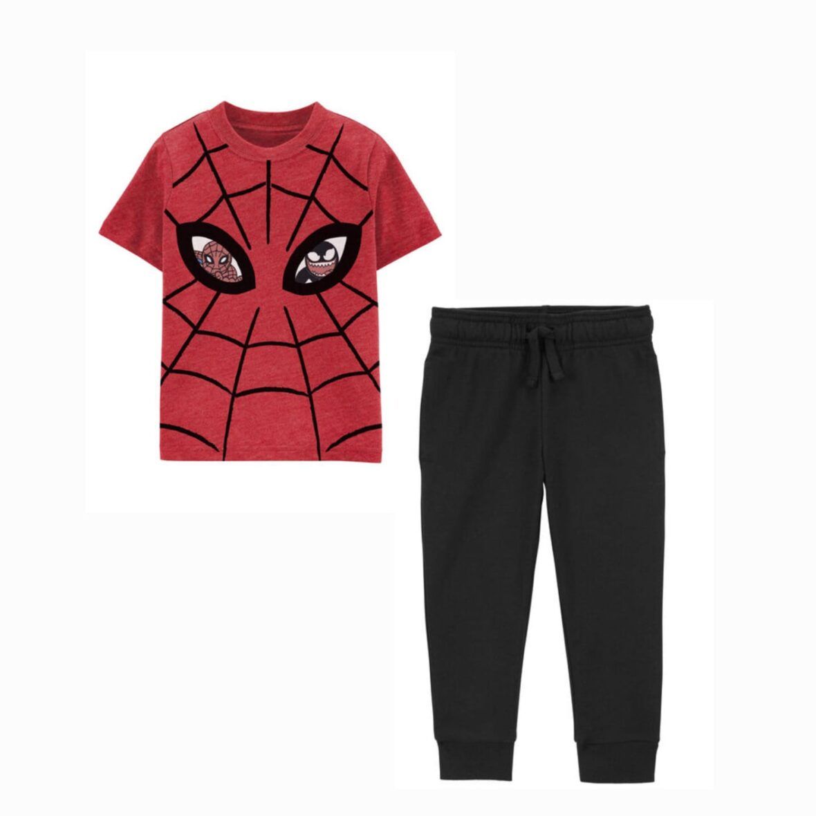 Carter’s Toddler Boys Spiderman Tee & Joggers 2 – Piece Set