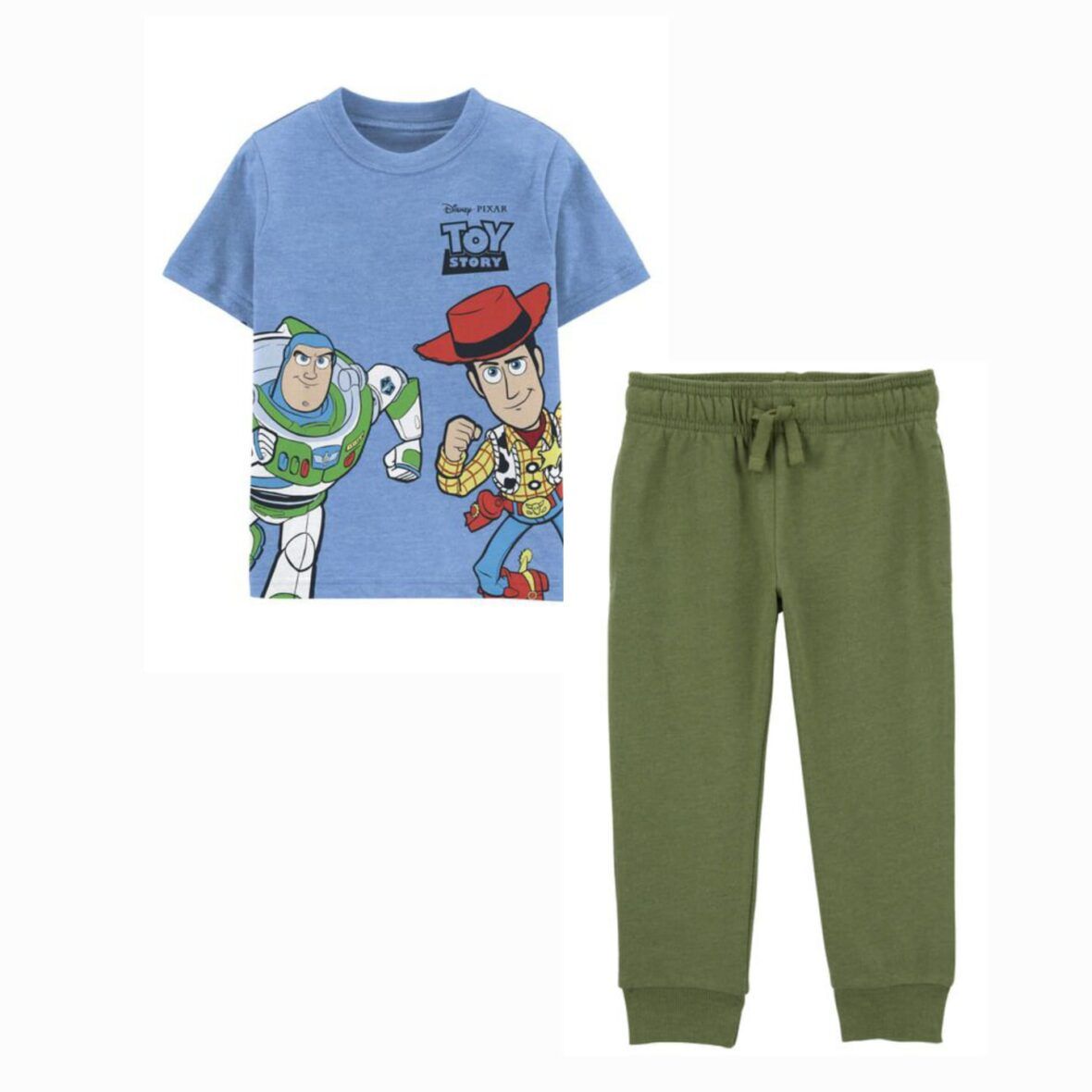 Carter’s Toddler Boys Toy Story Tee & Joggers 2 – Piece Set