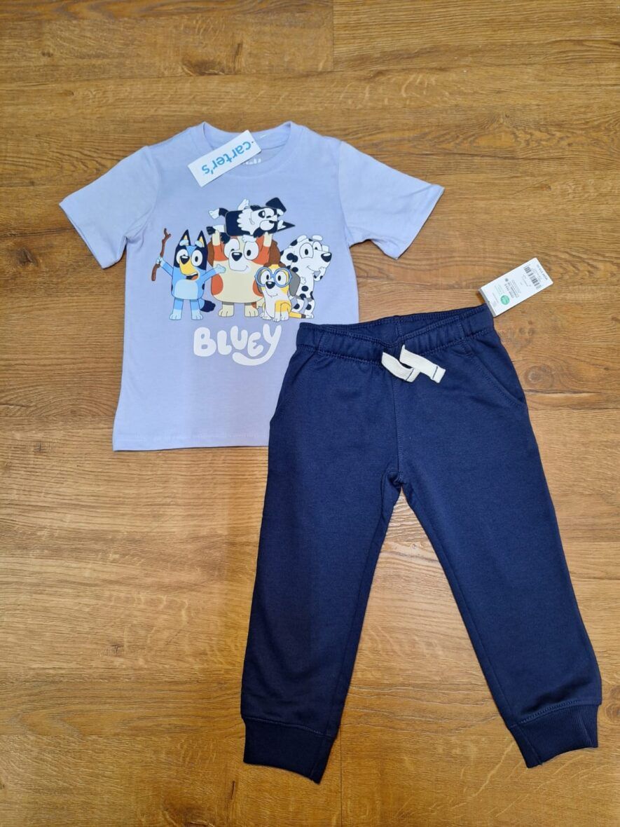 Carter’s Toddler Boys Bluey Tee & Joggers 2 – Piece Set