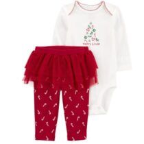 Baby Girls 3pc holiday set carters