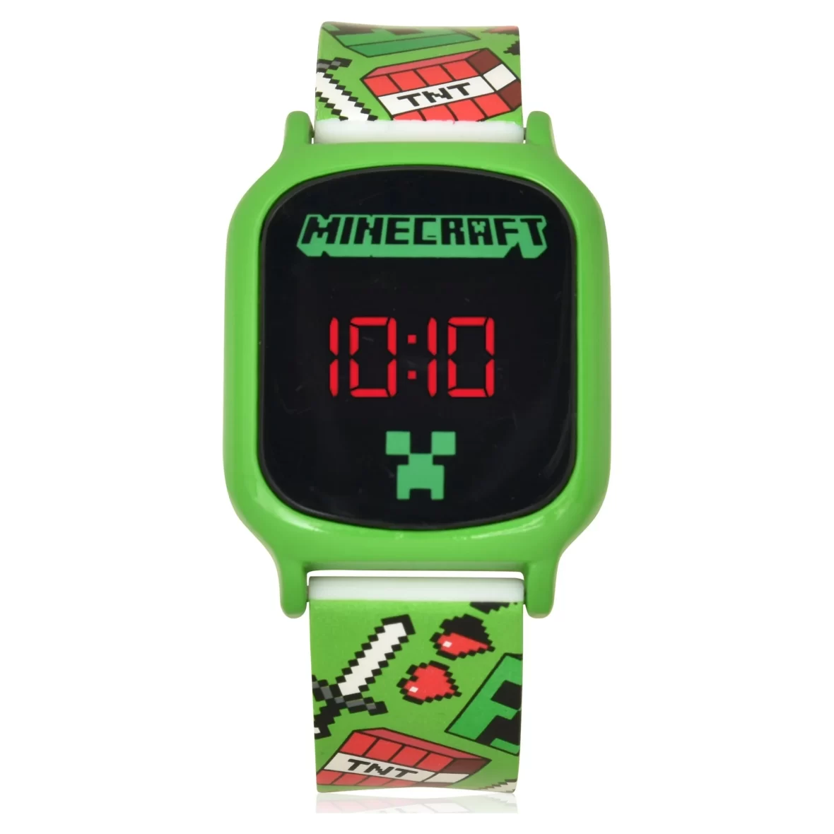 Minecraft Unisex Kids LCD Watch