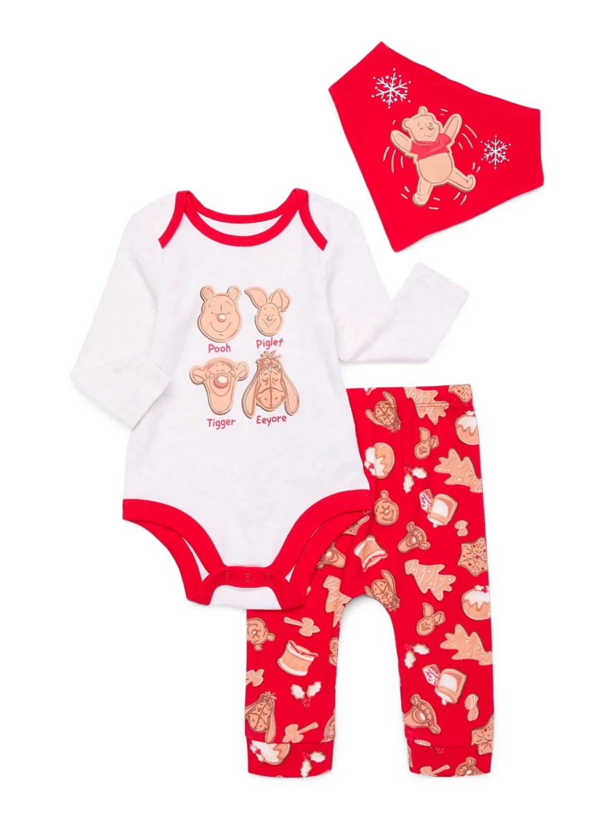 Disney Holiday Winnie The Pooh 3 – Piece Set