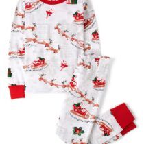 TCP Unisex kids santa sleigh pajamas