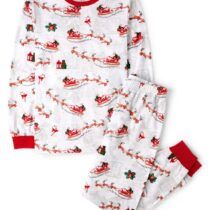 TCP santa sleigh adult pajamas