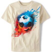 Tcp boys white soccer graphic tee