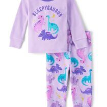 Toddler Girls Sleepysauraus pajamas