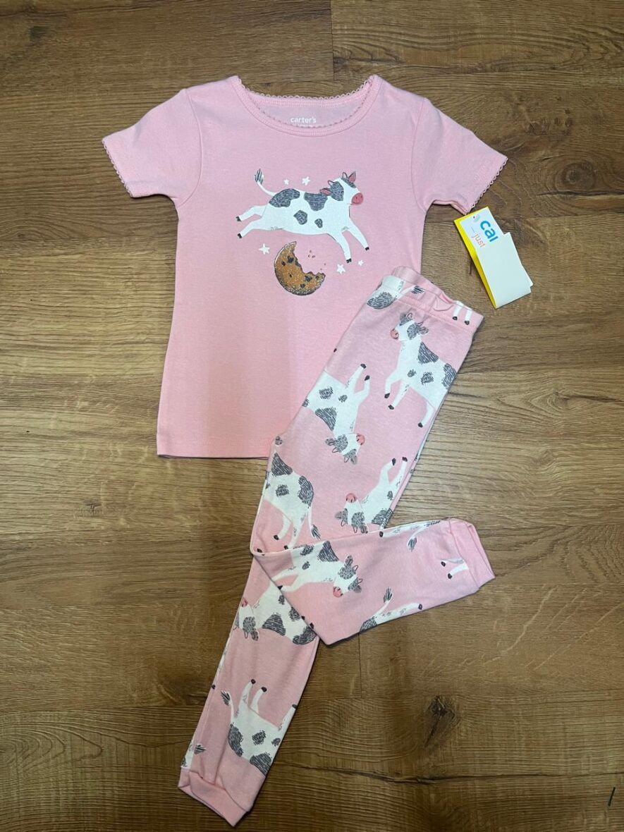 Carter’s Just For You Baby & Toddler Pink Cookie Pajamas