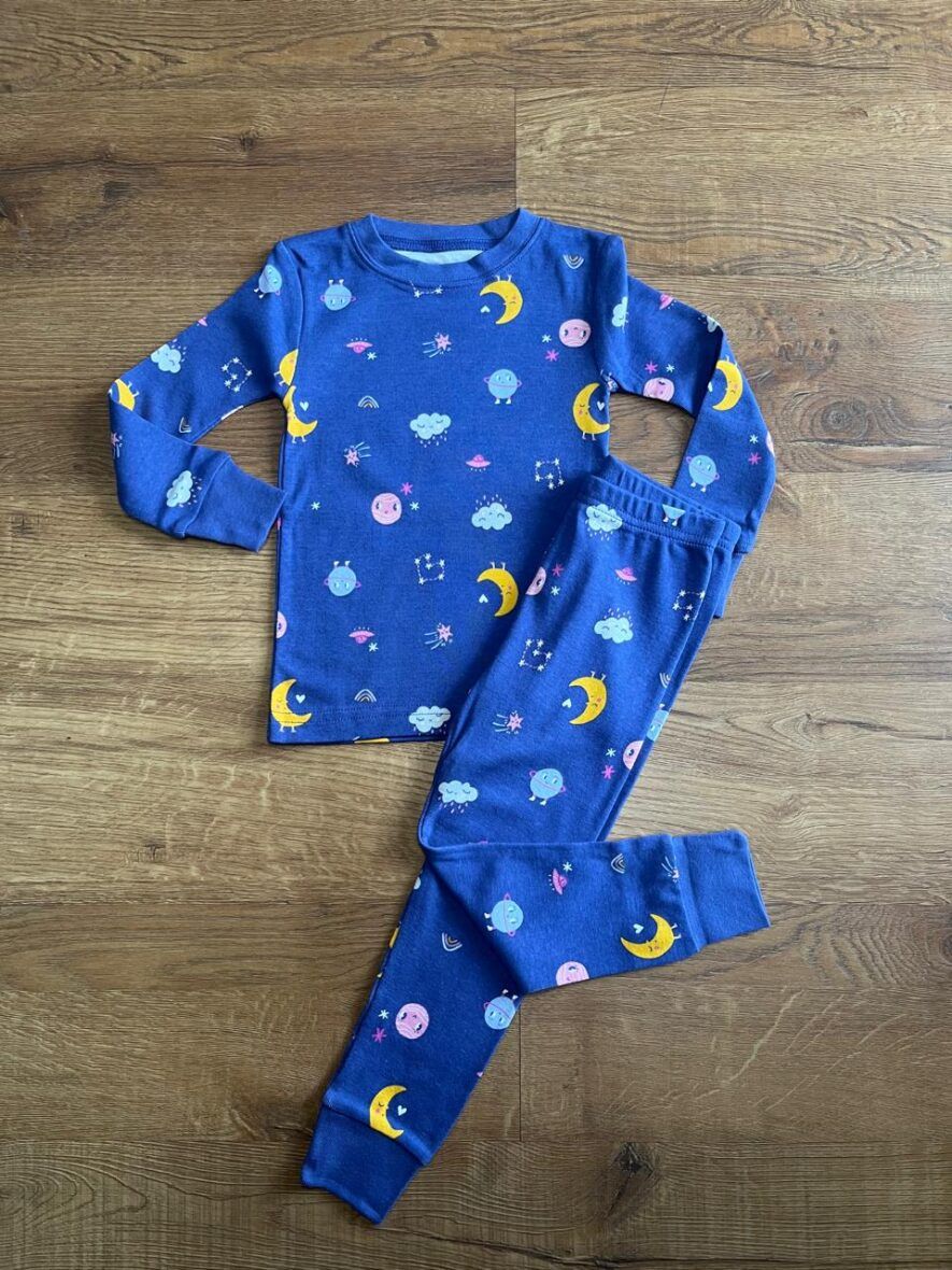 Carter’s Toddler Girls Navy Bedtime Pajamas