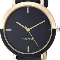 Black Strap Watch dual face