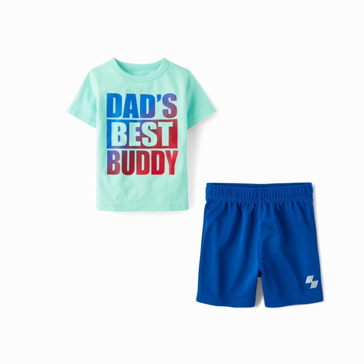 Children’s Place Toddler Boys Dad’s Tee & Basketball Shorts Set